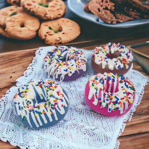 Adorable Donut Soaps for Boys and Girls - Ideal Basket Fillers and Party Favors