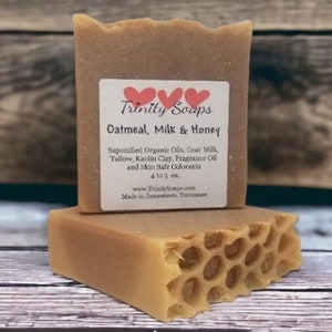 Organic Goat milk soap, 70 scents, Handmade Goat Milk & Tallow, Best Selling Items, Homemade, Made The Old Fashioned Way Cold Process image 9