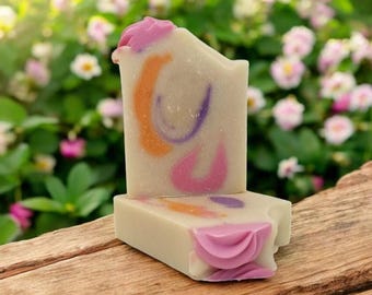 Loving Spell Soap, Tallow and Goat Milk, Organic Citrus Scent