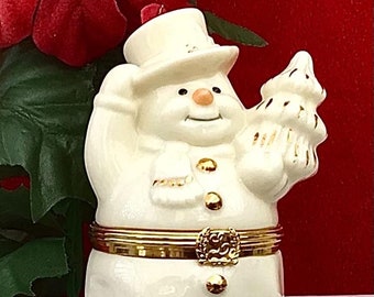 2025 年のクリスマスがやって来ます - LENOX ヴィンテージ 磁器 2002