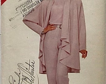 New Vintage BUTTERICK PATTERN See & Sew 6905 Coat and Pants Sewing Pattern