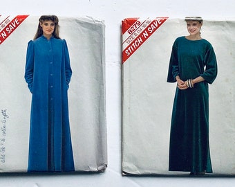 Choose from Two McCALL’S Stitch ‘n Save Women’s Robe Sewing Patterns