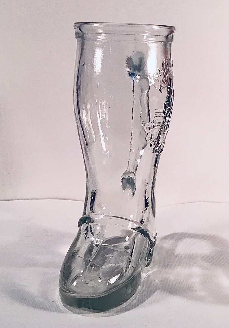Giftable for a Collector Souvenir Collectible Glass BOOT MUG with Handle Bavarian Inn Frankenmuth Michigan