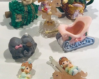 Surtido vintage ENESCO Precious Moments Pieces - Regalable