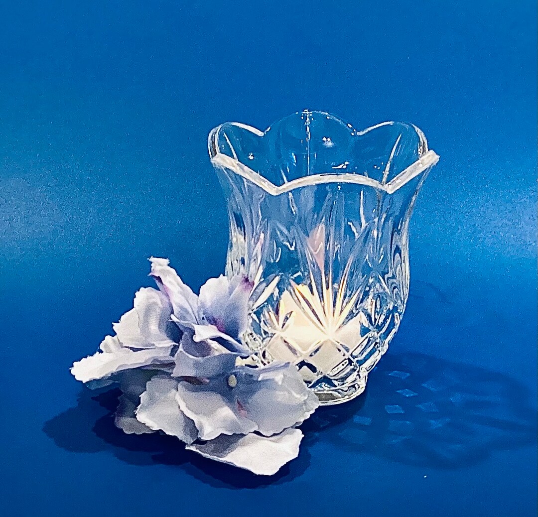 PRINCESS HOUSE HIGHLIGHTS? Lead Crystal Candle Holder for Votives or ...