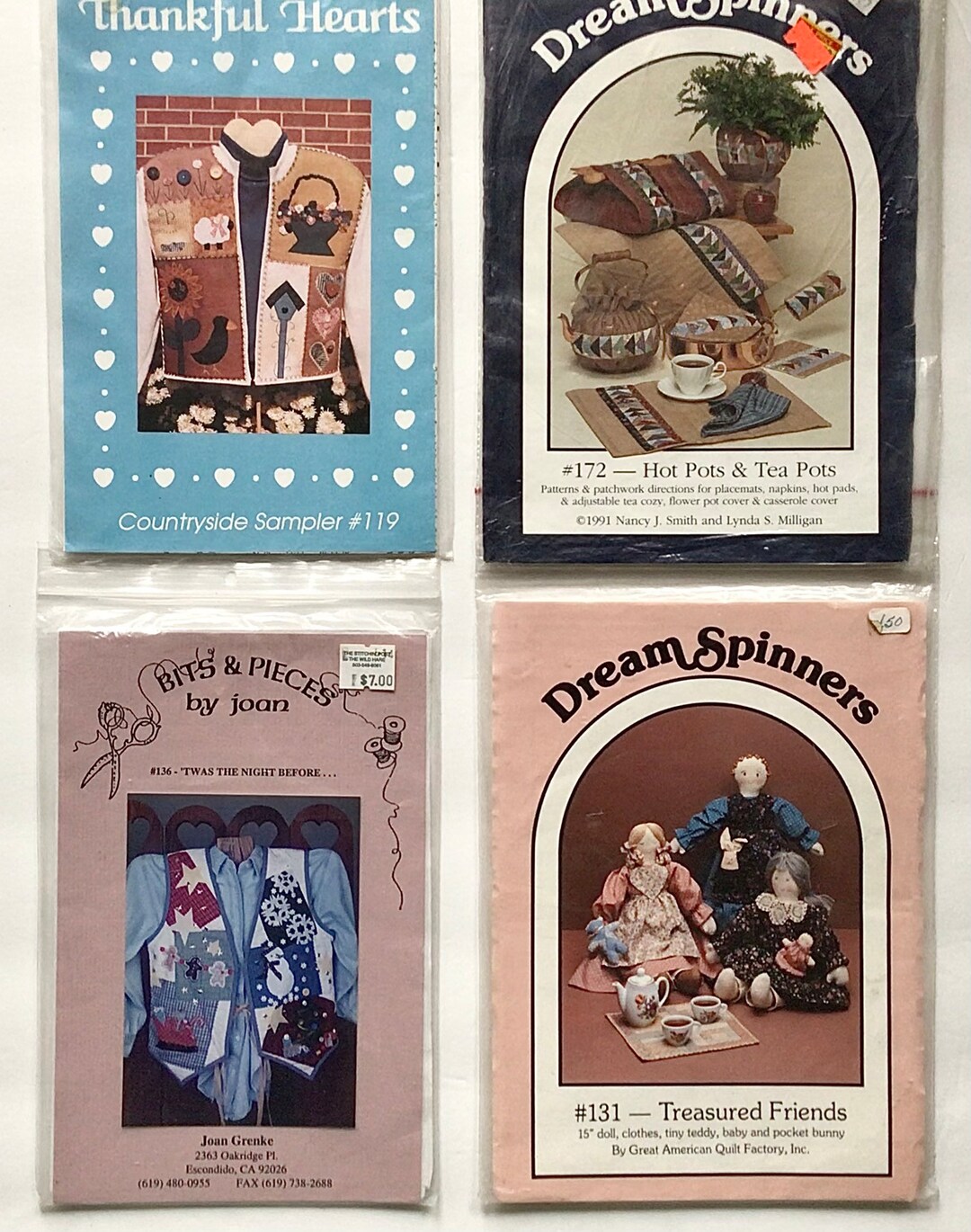 CLEARANCE - Four Craft Patterns to Choose From - Create Yourself ...