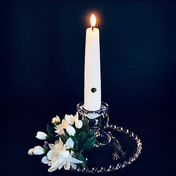 Imperial Glass Candle Holder Etsy