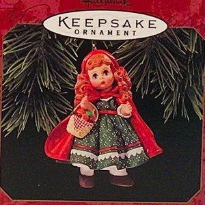 Christmas 2025 is coming - HALLMARK KEEPSAKE ‘Litter Red Riding Hood’ Christmas Tree Ornament - New in Box - Giftable - Will Personalize