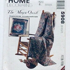 NEW McCALL’S Home Decorating Pattern 5908 - Three Patterns in One