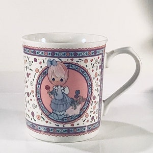ENESCO PRECIOUS MOMENTS Friend Coffee Hot Chocolate Tea Cup  1991 - Giftable