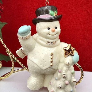 2025 年のクリスマスがやって来ます - LENOX ヴィンテージ 磁器 2002