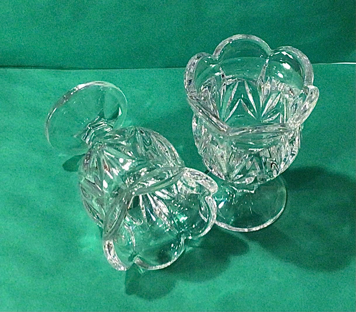 Pair of PRINCESS HOUSE HIGHLIGHTS Lead Crystal Candle Holders Etsy