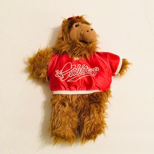 Christmas is coming - Vintage Retired Collectible BASEBALL ORBITERS ALF Plushie Doll Toy 1988 - Collectible