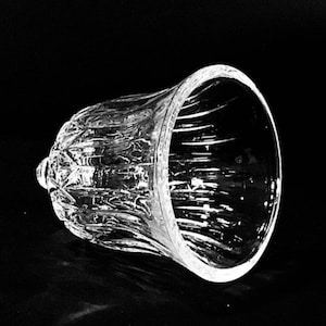 Vintage Heavy Glass Votive or Tea Light Peglite Candle Holder - Giftable