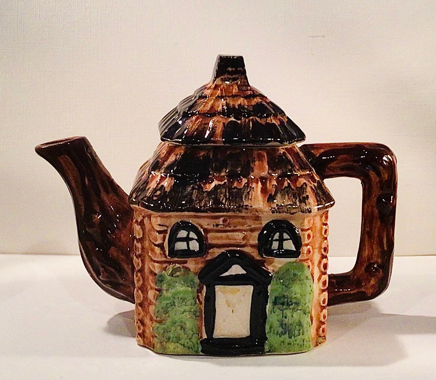 Vintage 1930's Hand-painted Pottery Pre-wwii Japan Collectible