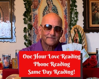 1 Hour Love & Relationship Tarot Reading by Phone | Same Day Psychic Guidance
