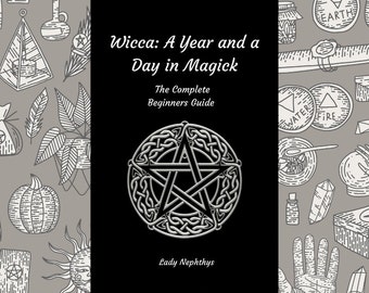 ウィッカ：魔術の一年と一日、完全な初心者向けガイド PDF コピー