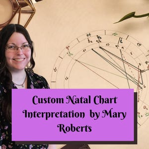 Individuelle Geburtstafel Astrologie Interpretation von Mary Roberts - Astrologische Anleitung