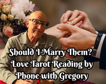 Should I Marry Them? Love Tarot Reading by Phone | Future Relationship Insight | Same Day
