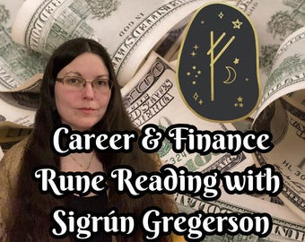 Personalized Rune Reading for Career & Finance | Intuitive Guidance by Sigrún Gregerson