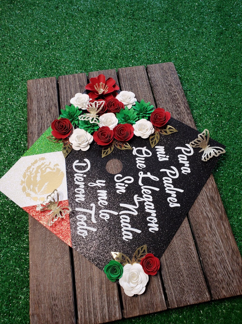 Mexican Graduation Cap Topper Graduation Topper Latina Etsy