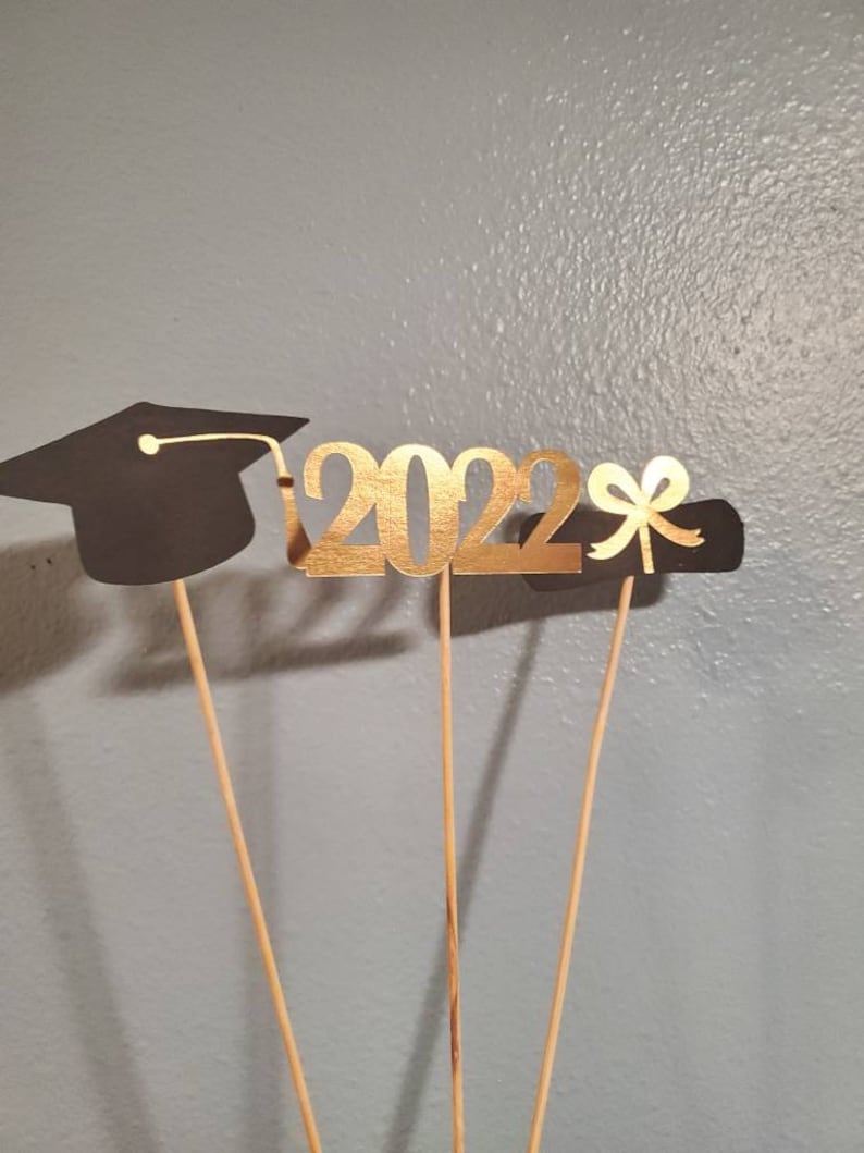 Graduation Centerpieces Sticks Etsy