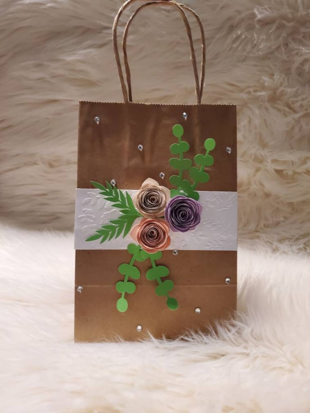 Brown paper best sale bag gift
