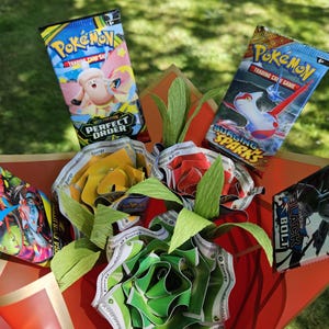 Pikachu Flower Bouquet - Etsy