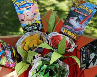 does roses sell pokemon cards Custom Listing Roses Pokémon Card Flowers Gifts Cosplay Prop Decor Birthday  Anniversary Wedding Holiday Celebration