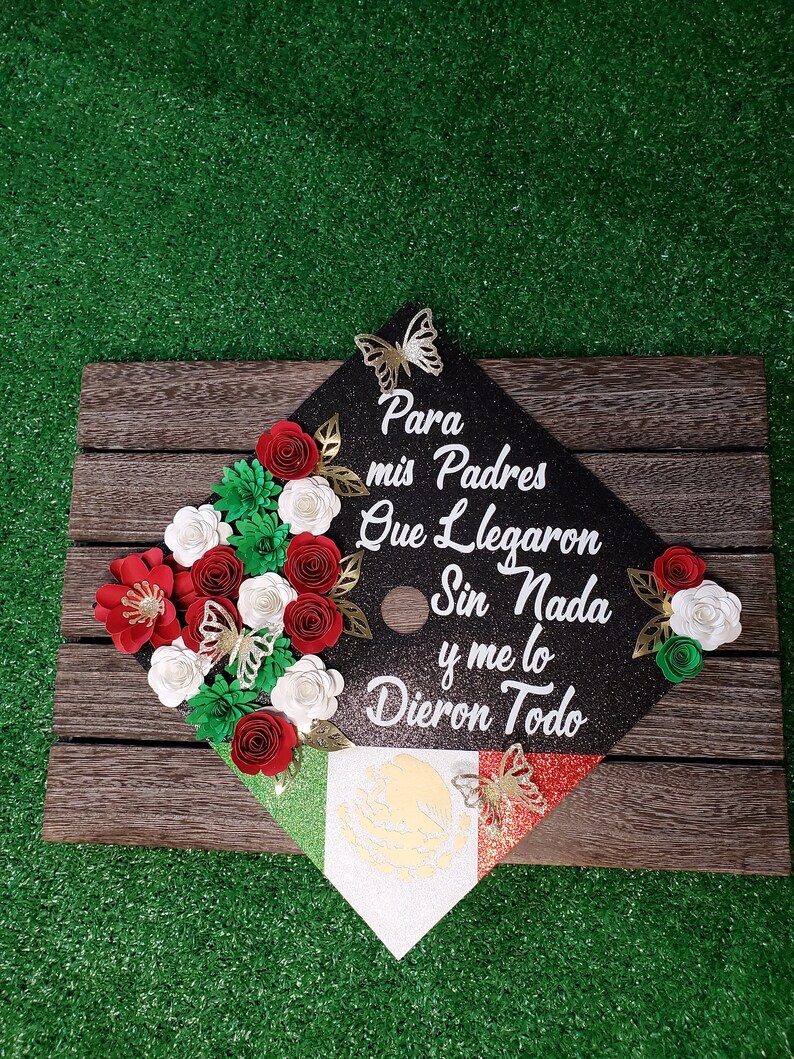 Mexican Graduation Cap Topper Graduation Topper Latina Etsy
