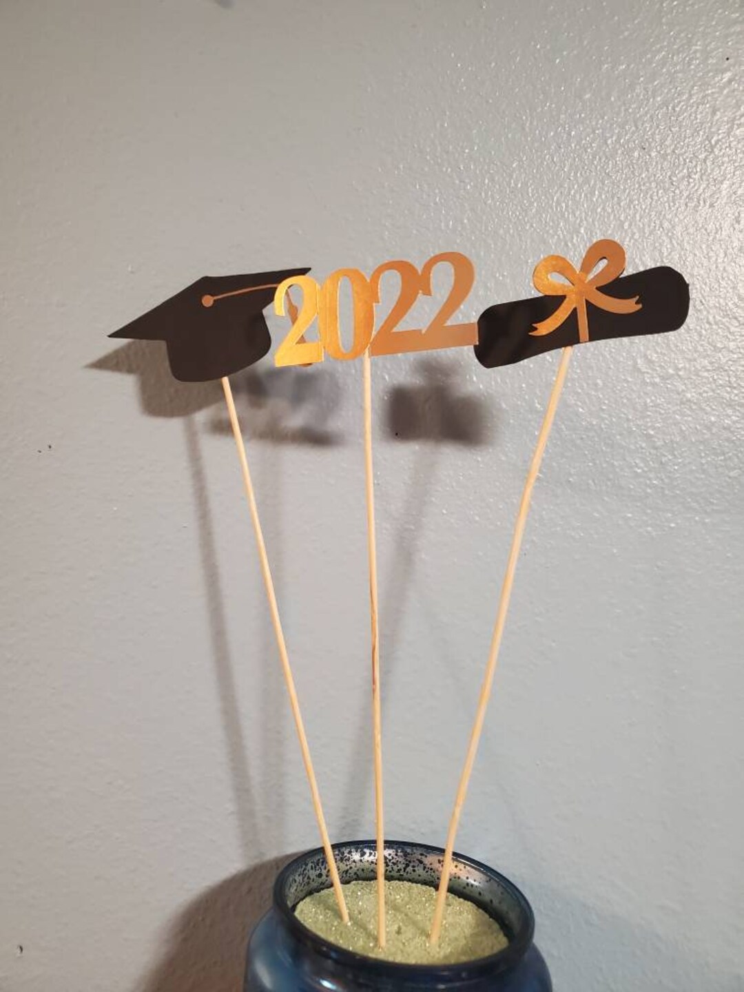 Graduation Centerpieces Sticks Etsy