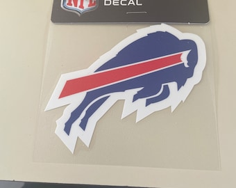 Buffalo Bills 4x4 decal great for windows laptop water bottle