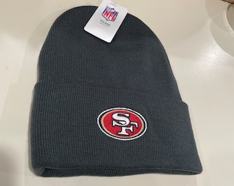 49ers beanie dark grey