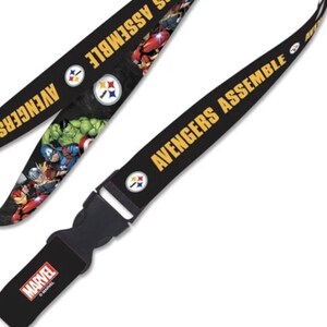 Steelers lanyard rare and unique heroes image 2