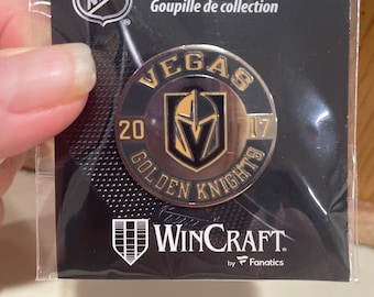 Las Vegas Golden Knights established 2017 pin NEW hat lapel
