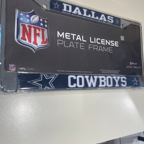 Dallas Cowboys License Plate Etsy