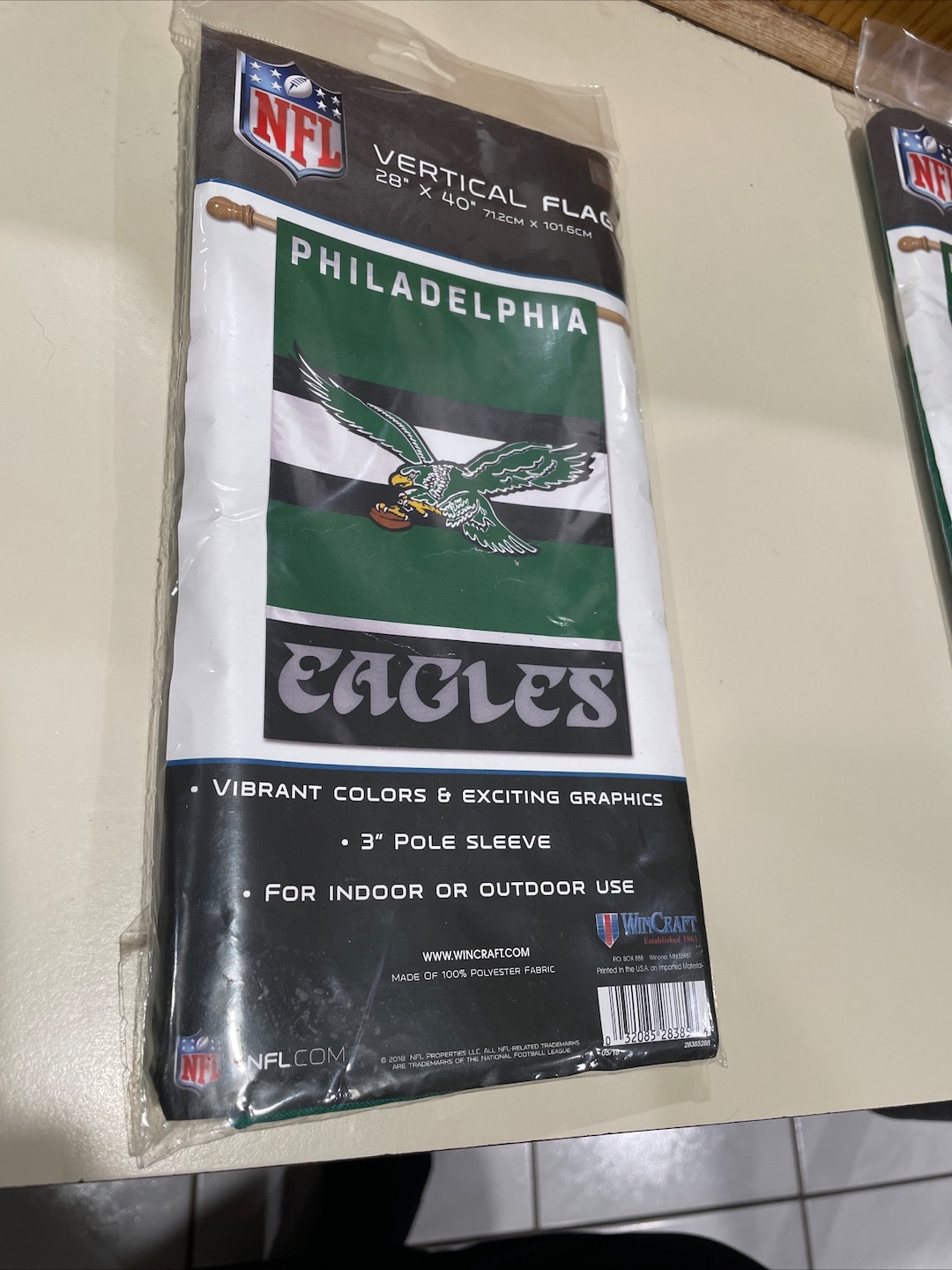 Philadelphia Eagles Retro Vertical Flag Banner - Etsy