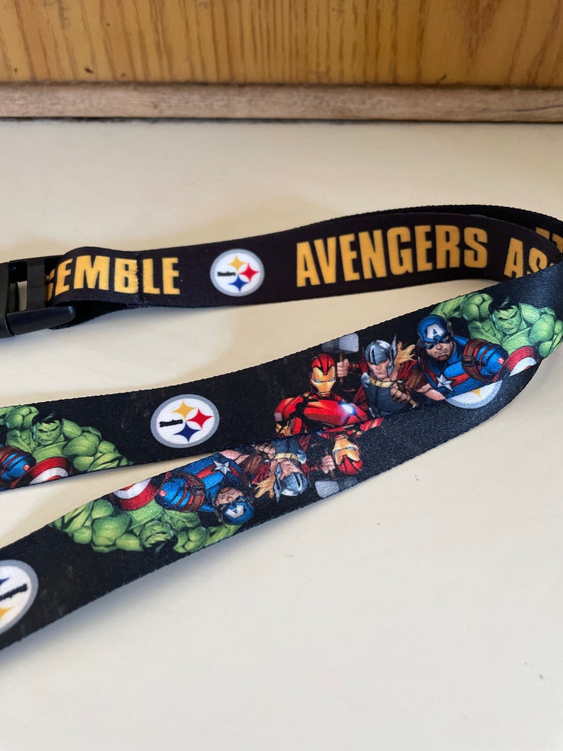Steelers lanyard rare and unique heroes image 1