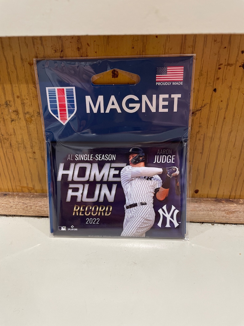 Yankees Magnet Aaron Judge Home Run Record - Etsy