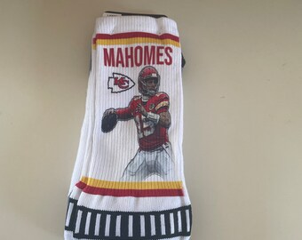 Chiefs socks Mahomes L 10-13 crew