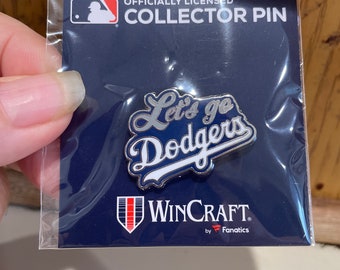 Dodgers pin NEW DESIGN lets go dodgers