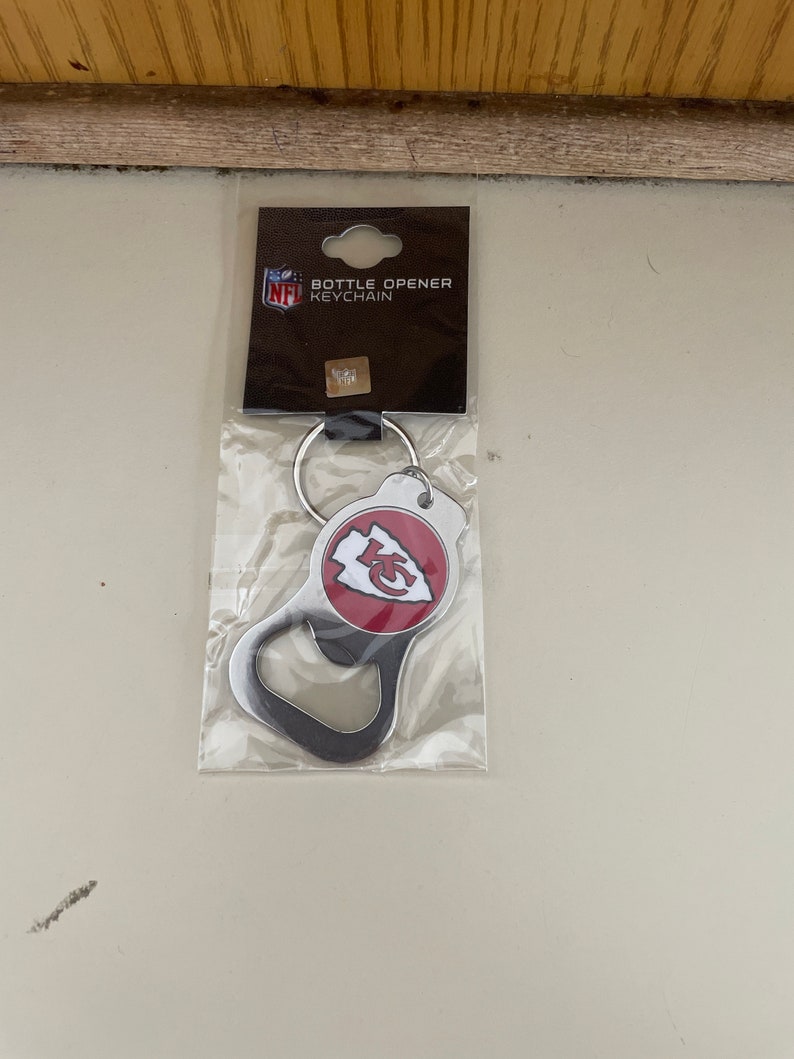 Kansas City Chiefs Keychain Bottle Opener - Etsy