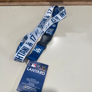 Dodgers Lanyard Ohtani Keychain Badge Holder - Etsy