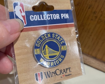 Golden state warriors pin new design hat lapel collector est 1946