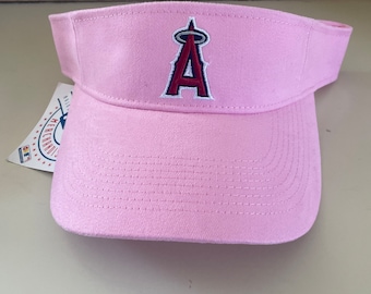 Anaheim Los Angeles angels visor pink OSFA