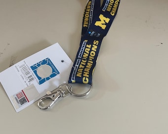 Michigan wolverines keystrap 2026 men’s basketball champions