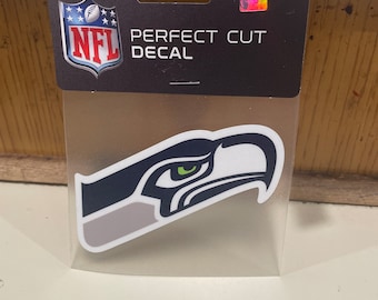 Seattle Seahawks 4x4 decal 12th man windows laptop water bottle