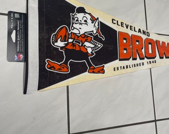 Cleveland Browns premium felt pennant