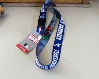 Dodgers lanyard heroes