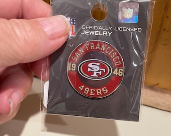 San Francisco 49ers pin est . 1946 hat lapel collector